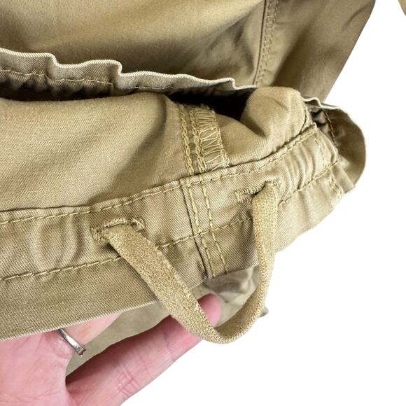 The North Face Tan Cotton Mid Rise Lightweight Hiking Capri Pants Size 10 - Picture 5 of 9